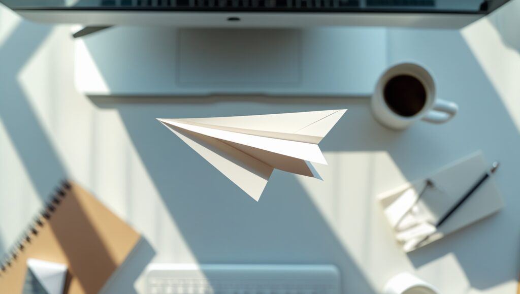 paper airplane