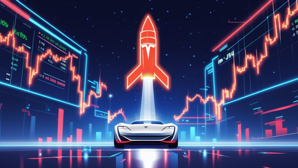 Tesla Share Price